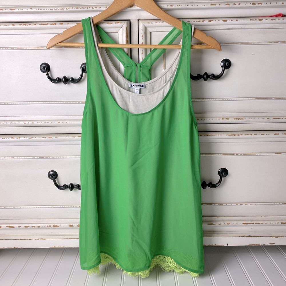 Express Layered Dress Tank Top